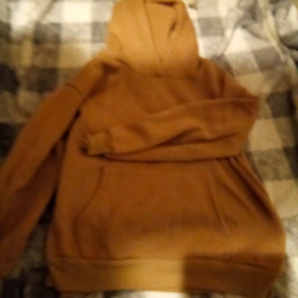 Brown hoodie size s